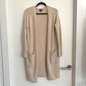 J. Crew Cream Cardigan Sweater